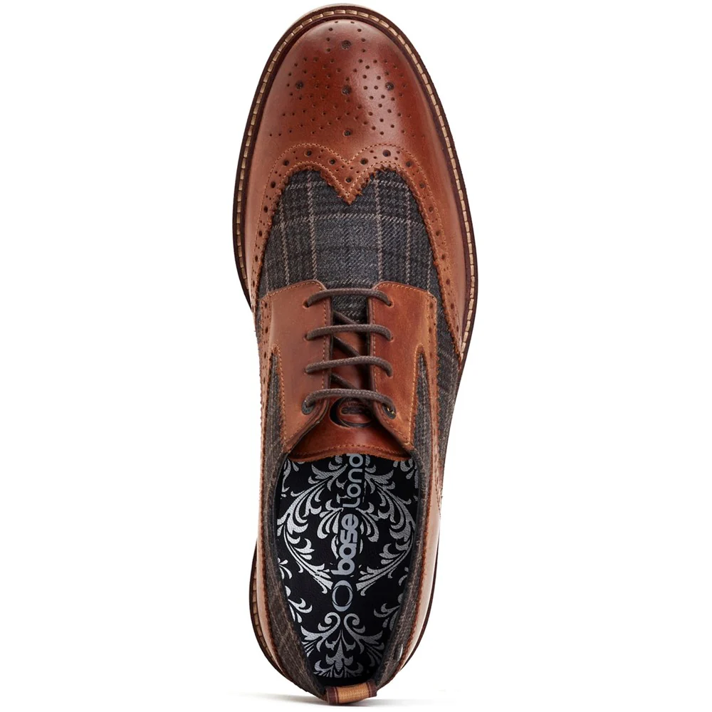 Base London Nashville Brogue Shoes - Image 4