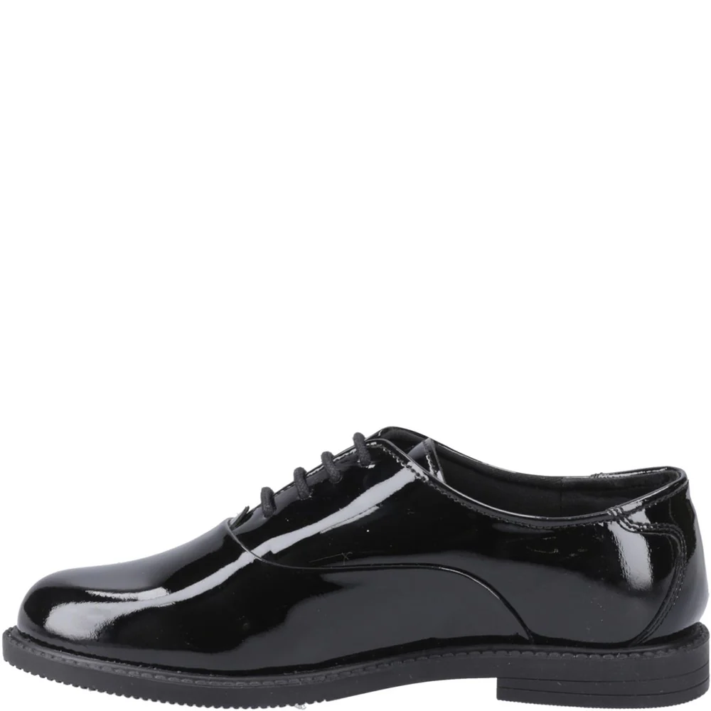 Hush Puppies Nellie Patent XL Senior School Shoes - Image 4