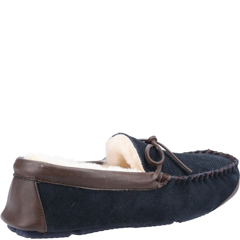 Cotswold Northwood Sheepskin Moccasin Slipper - Image 2