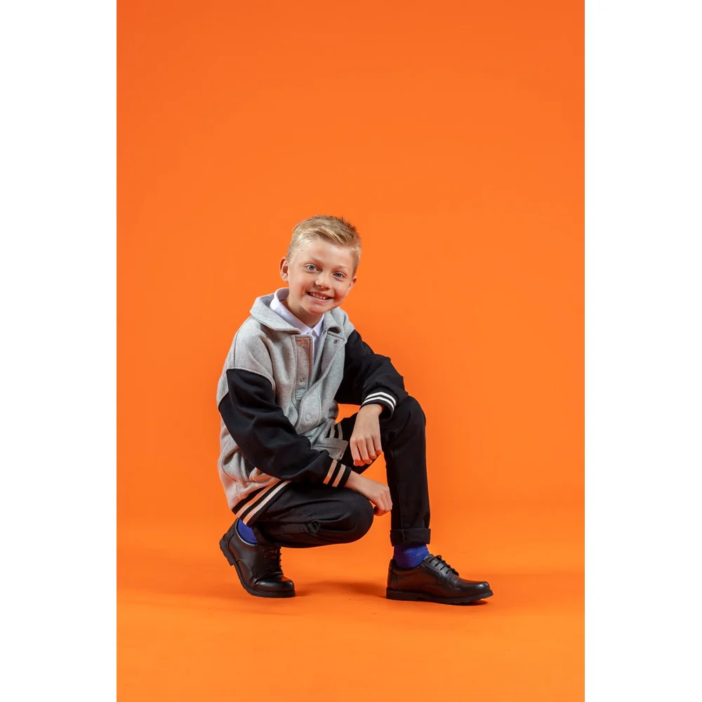 Hush Puppies Oliver Senior School Shoes - Image 5