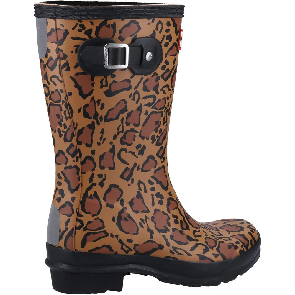 Hunter Original Short Leopard Print Boot - Image 2