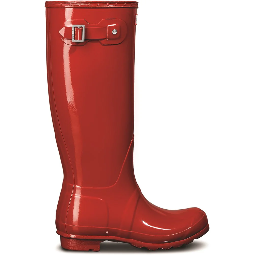 Hunter Original Tall Gloss Wellington Boots - Image 5