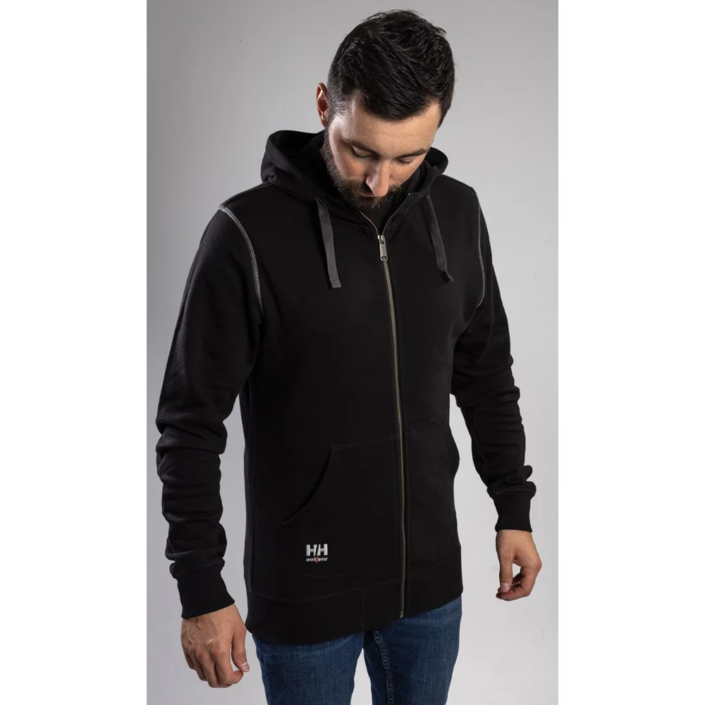 Helly Hansen Workwear Oxford Zip Hoodie - Image 2