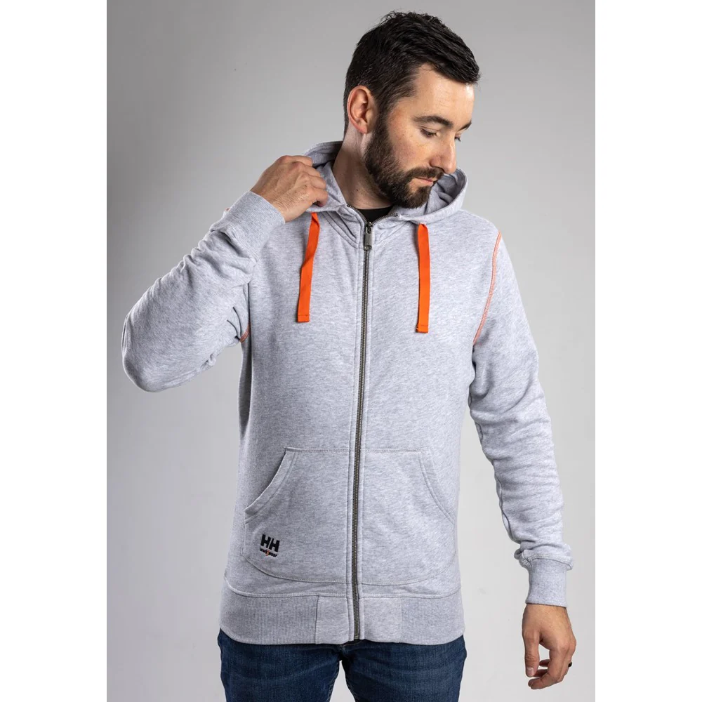 Helly Hansen Workwear Oxford Zip Hoodie - Image 2