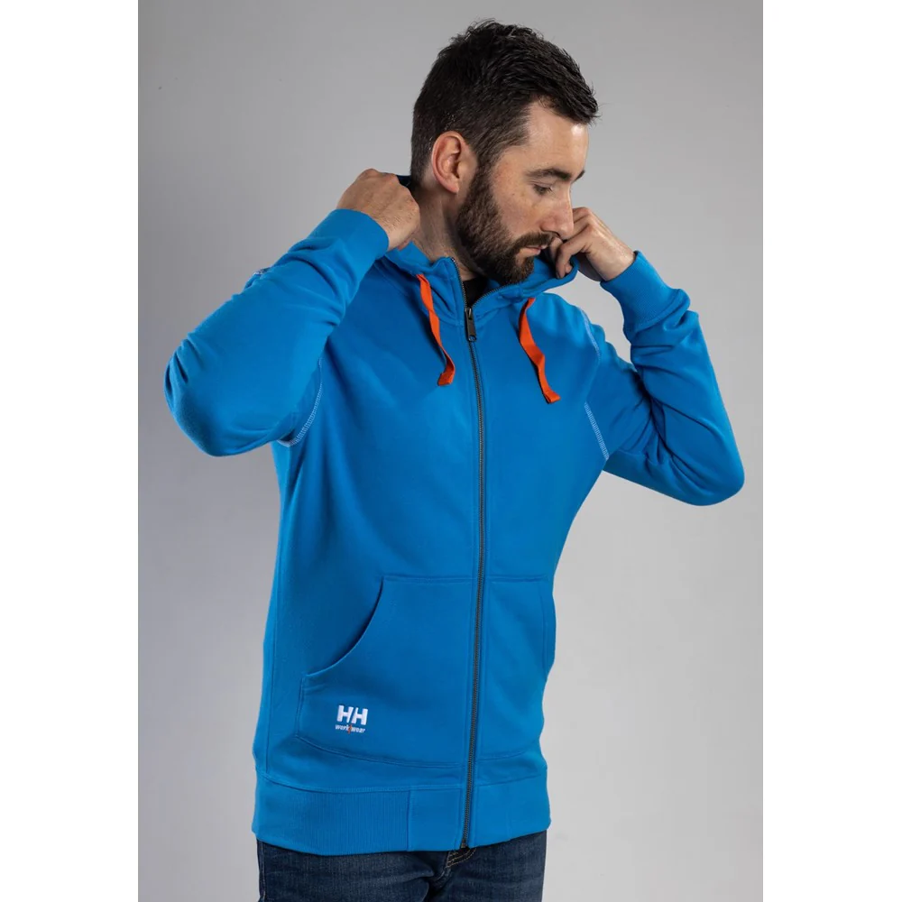 Helly Hansen Workwear Oxford Zip Hoodie - Image 2