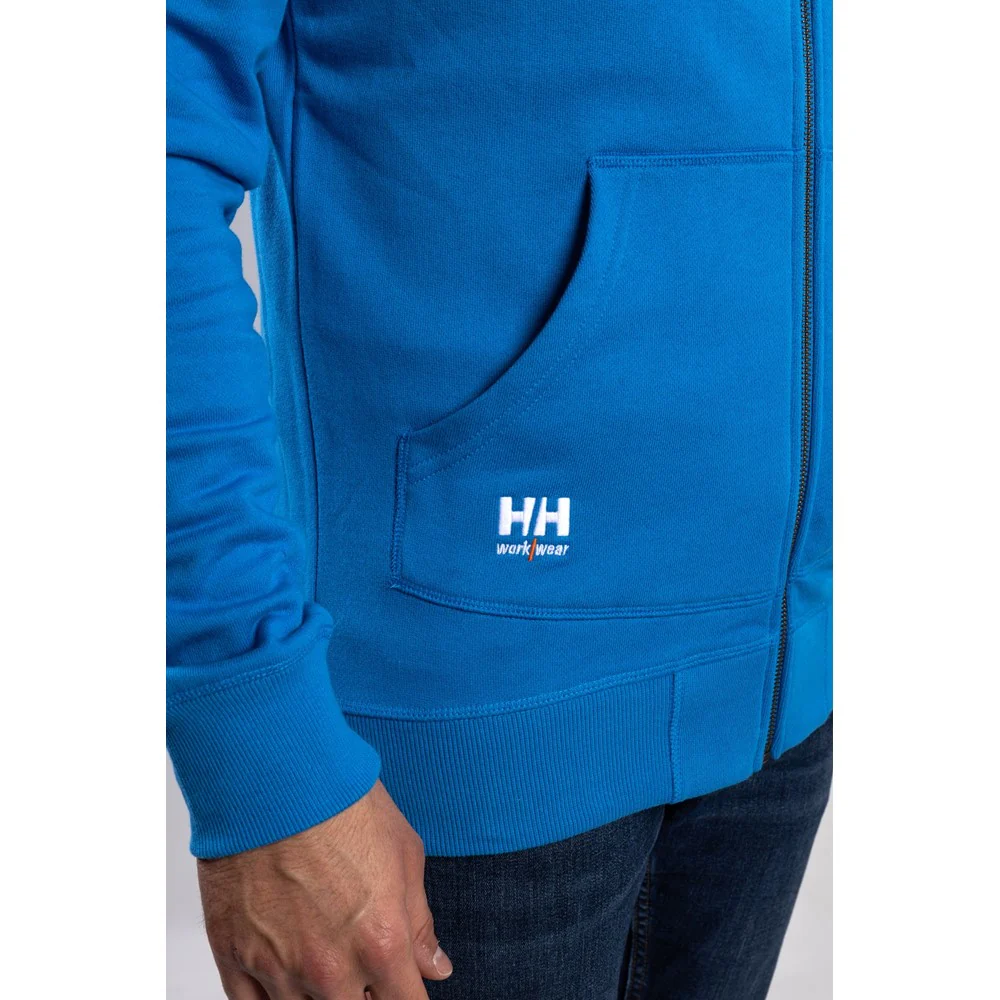 Helly Hansen Workwear Oxford Zip Hoodie - Image 5