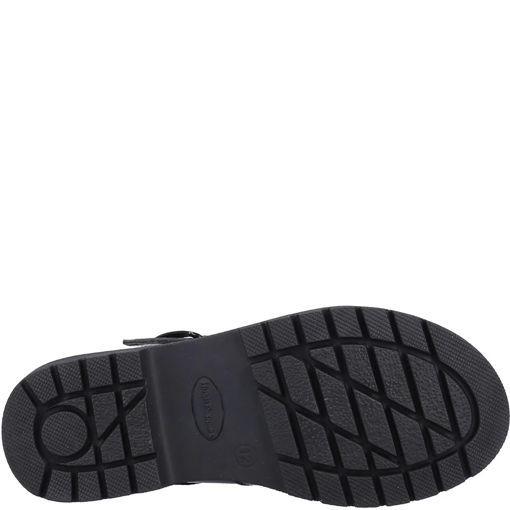 Hush Puppies Paloma Patent Junior School Shoes - Image 3