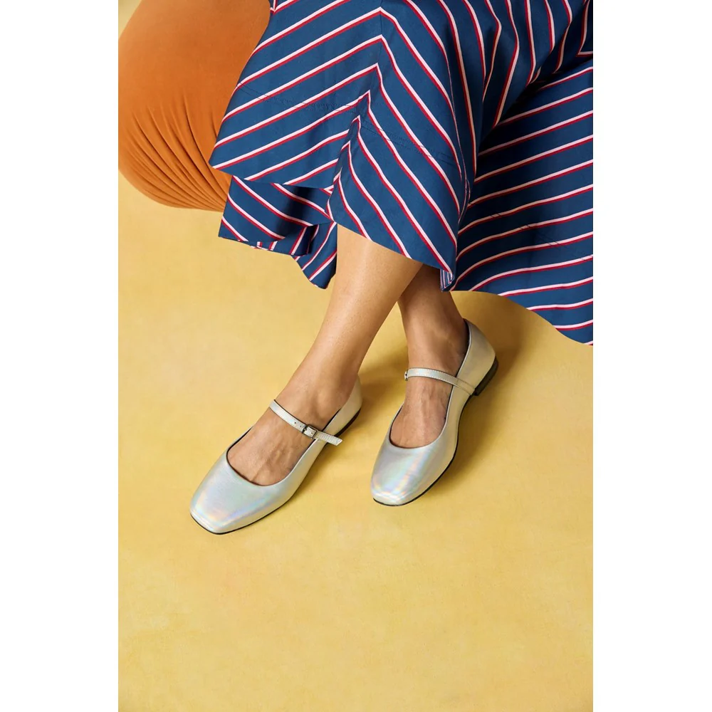 Hush Puppies Pasha Leather Ballerina - Image 7