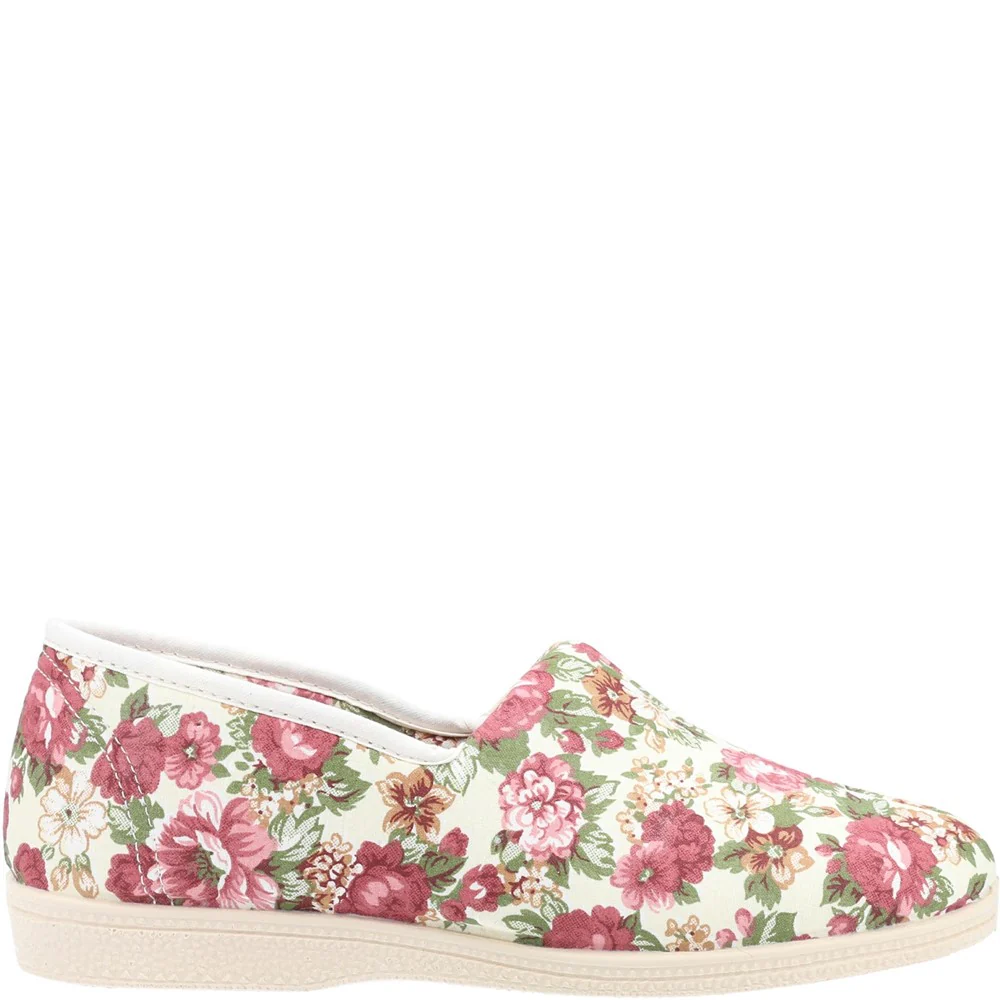 Mirak Patricia Cotton Slip On Summer Shoe - Image 4