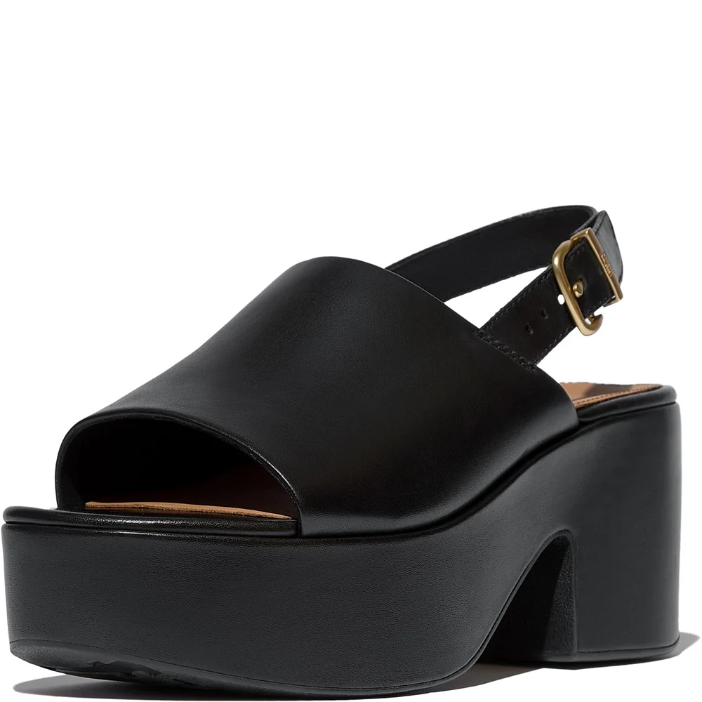 Fitflop Platfforms Heeled Backstrap Sandal