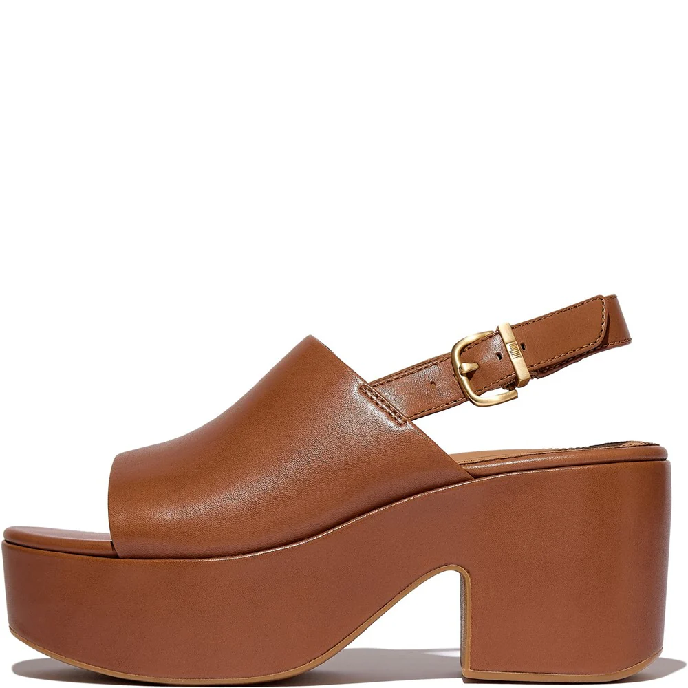 Fitflop Platfforms Heeled Backstrap Sandal - Image 4