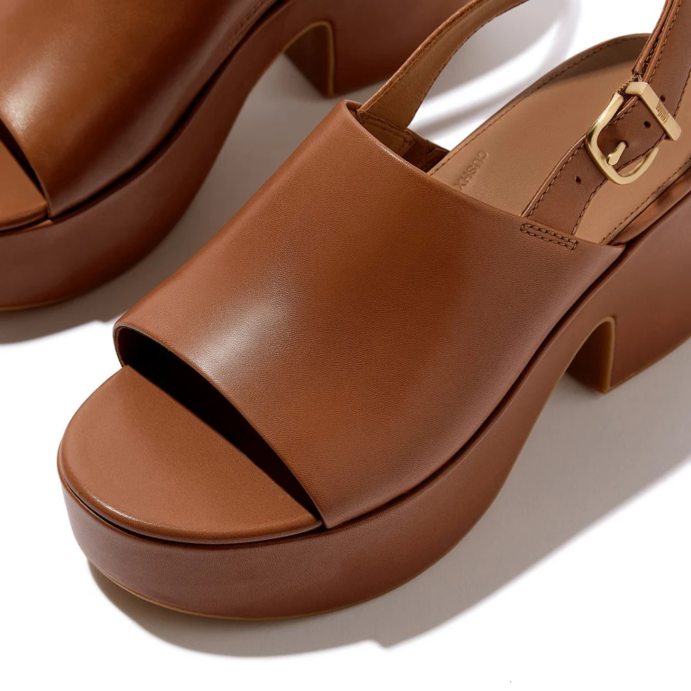 Fitflop Platfforms Heeled Backstrap Sandal - Image 5