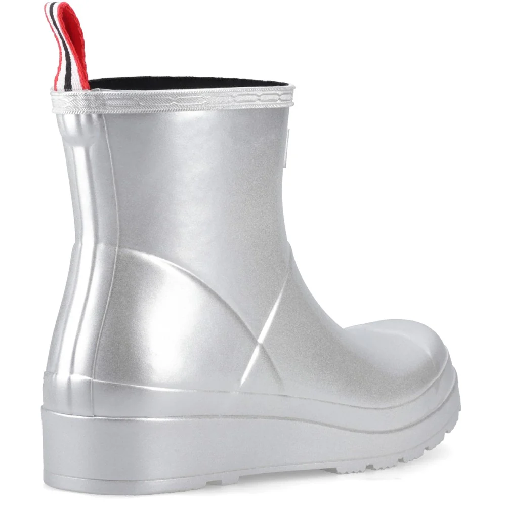 Hunter Play Short Metallic Wellington Boots - Image 2