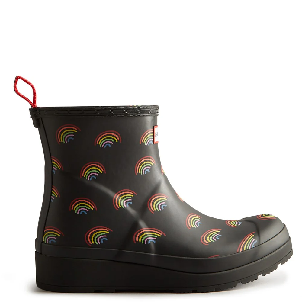 Hunter Play Short Mini Rainbow Print Boot - Image 4