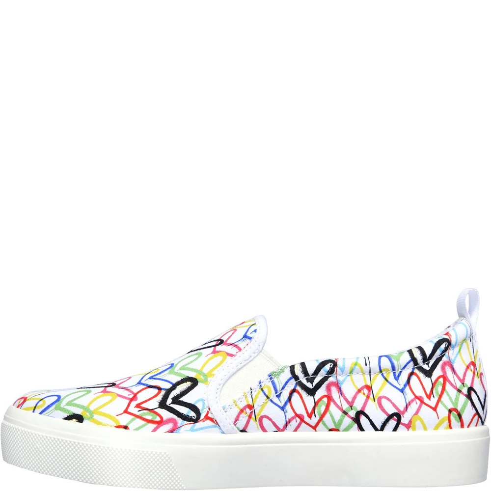 Skechers Poppy Drippin Love Slip On Shoes - Image 5