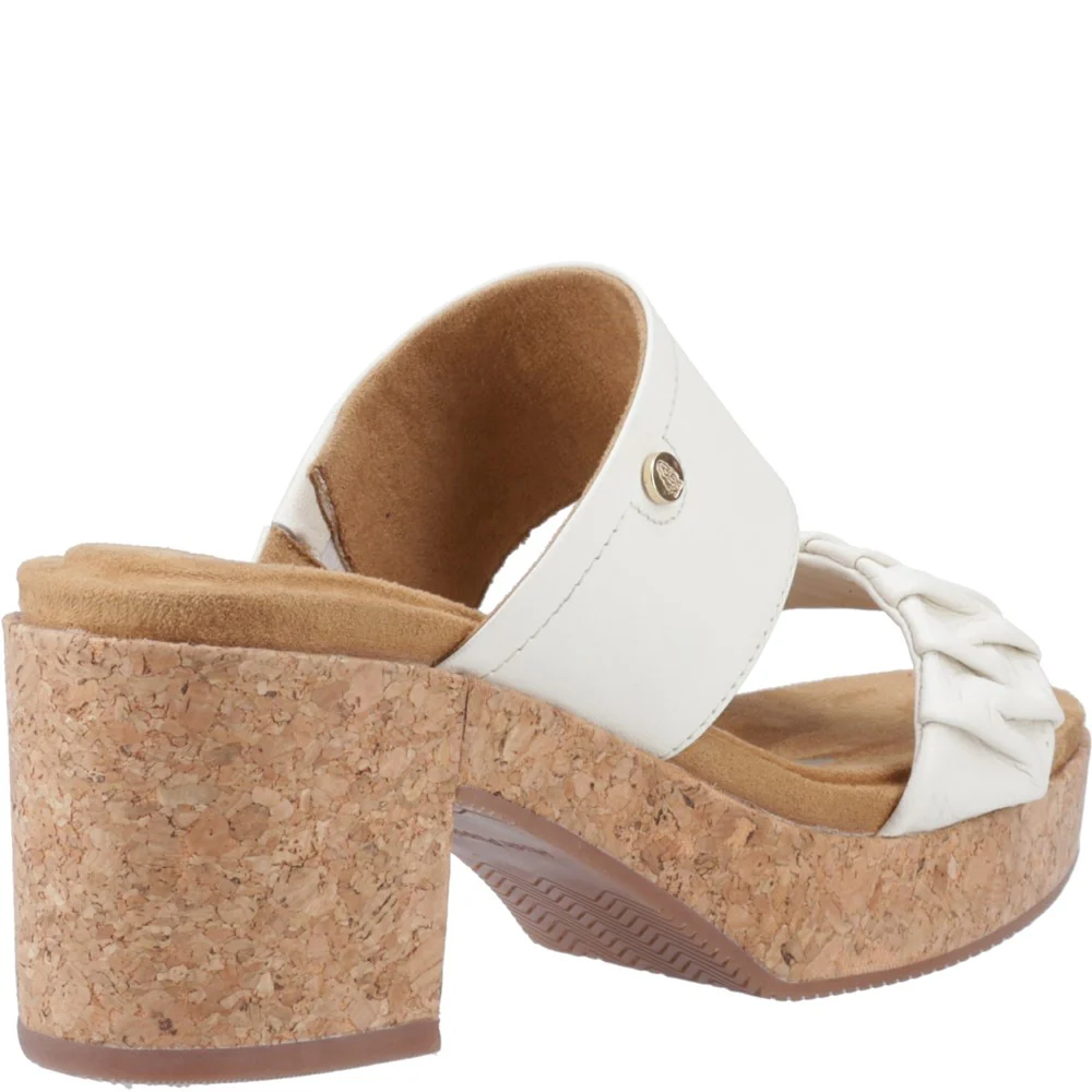 Hush Puppies Poppy Ruched Slide - Image 2