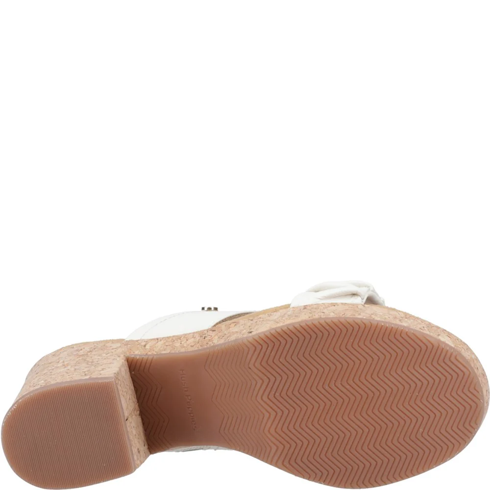 Hush Puppies Poppy Ruched Slide - Image 3