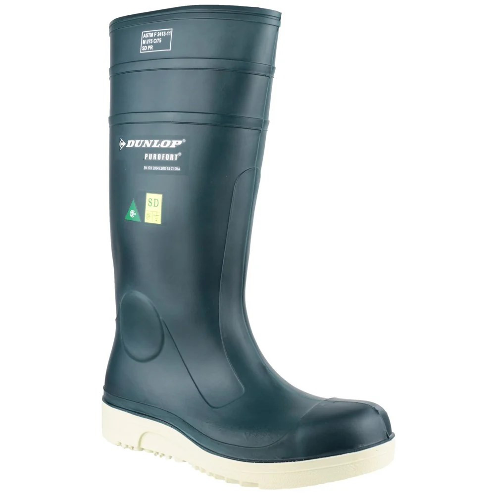 Dunlop Purofort Comfort Grip Full Safety Wellington