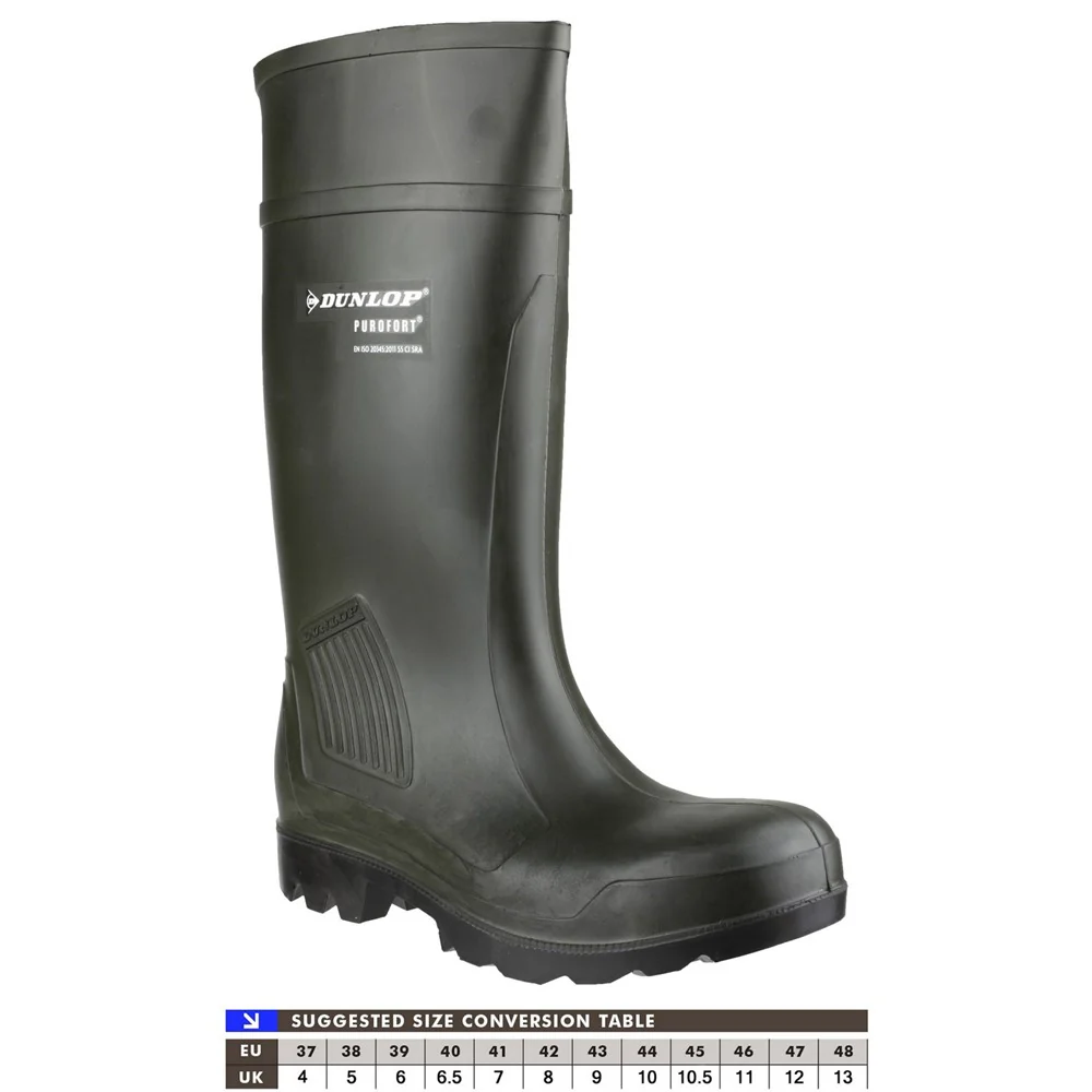 Dunlop Purofort Professional Full Safety Wellington - Image 7