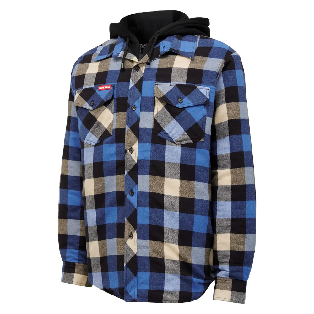 Hard Yakka Quilted Flannel Shacket - Image 9