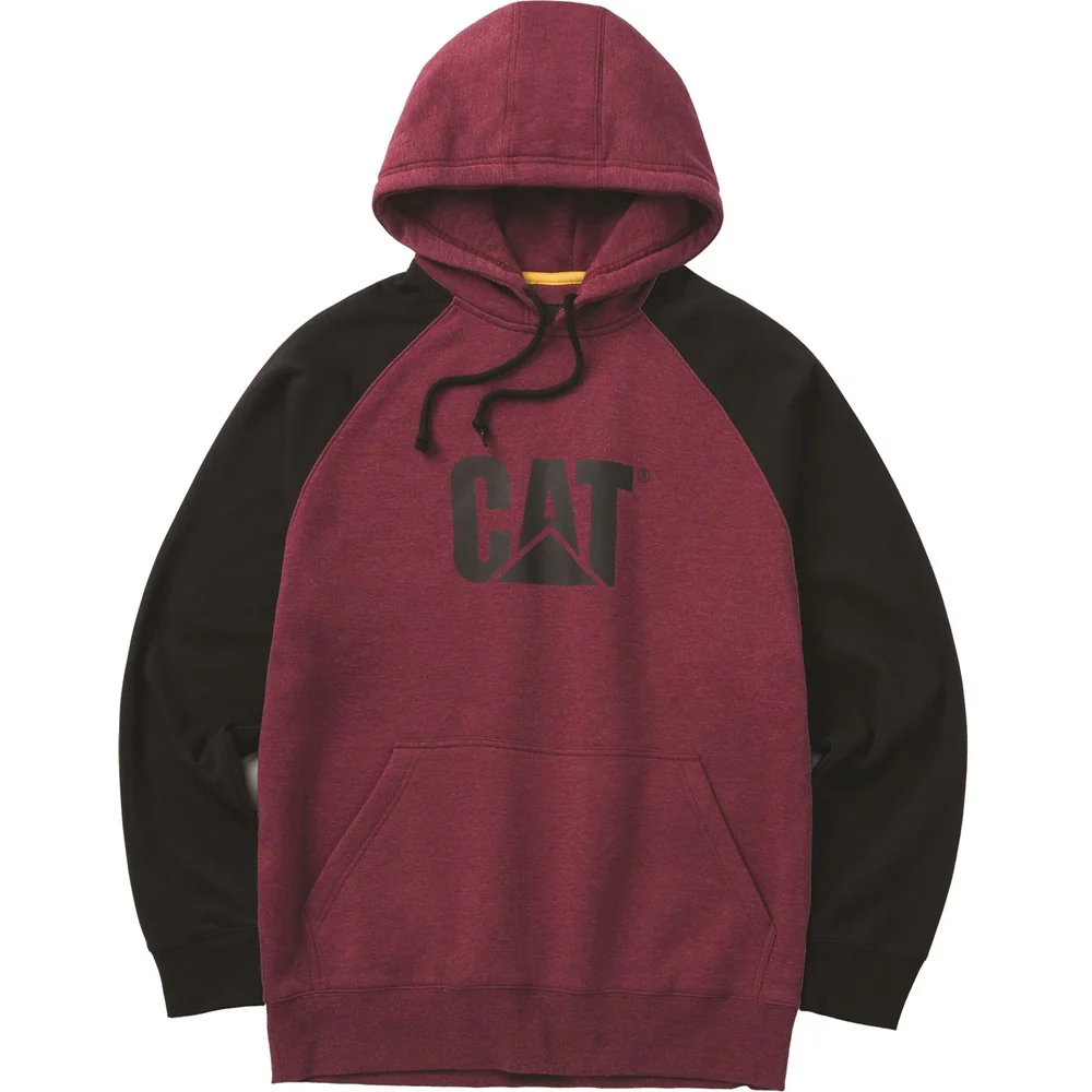 Caterpillar Raglan Hooded Sweatshirt - Image 4