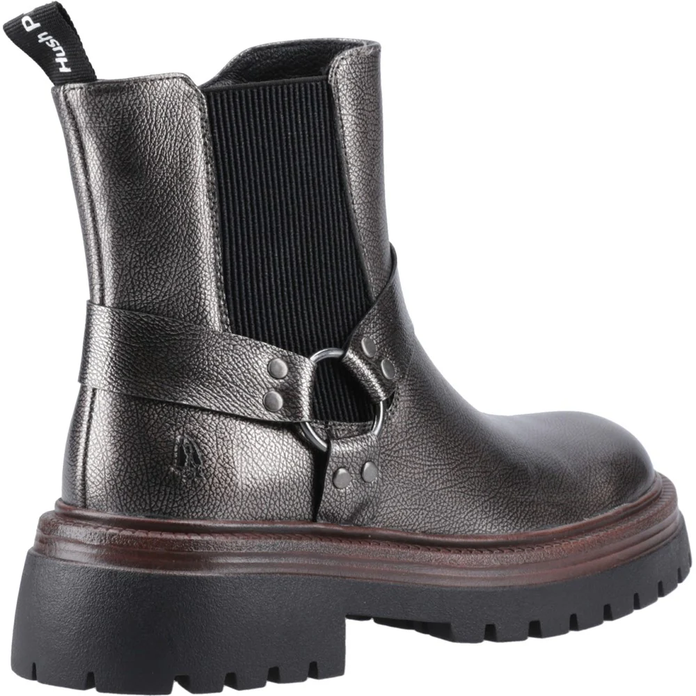 Hush Puppies Raye Buckle Boot Leather - Image 2