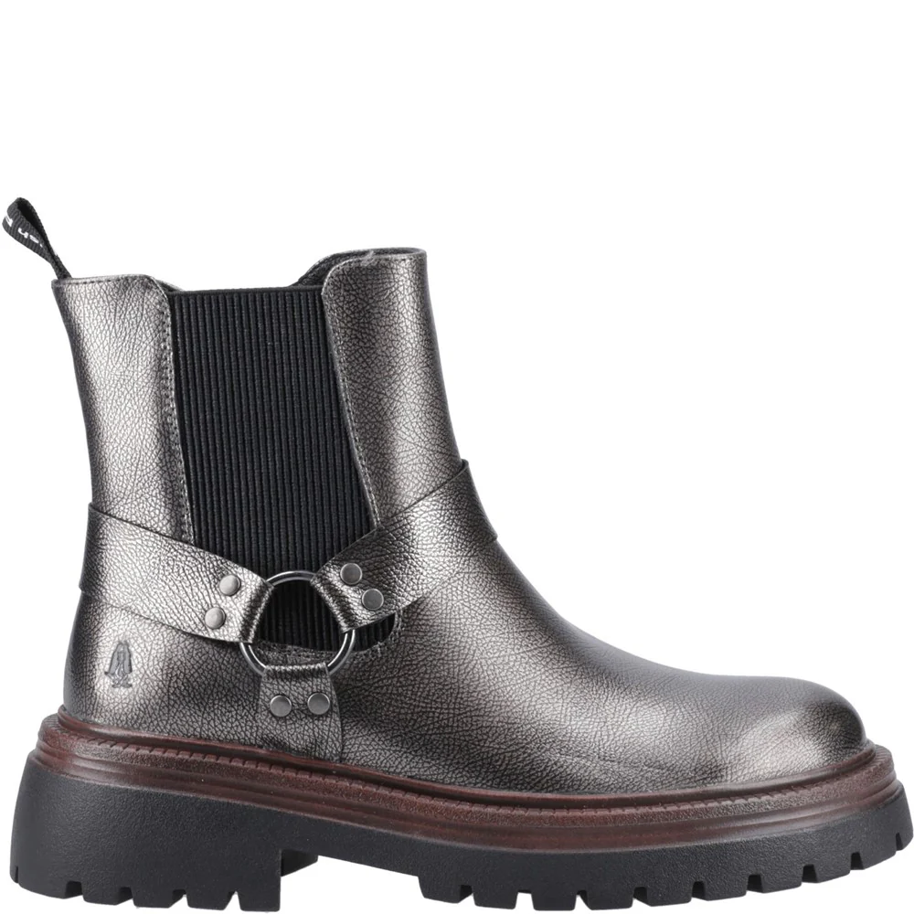 Hush Puppies Raye Buckle Boot Leather - Image 5