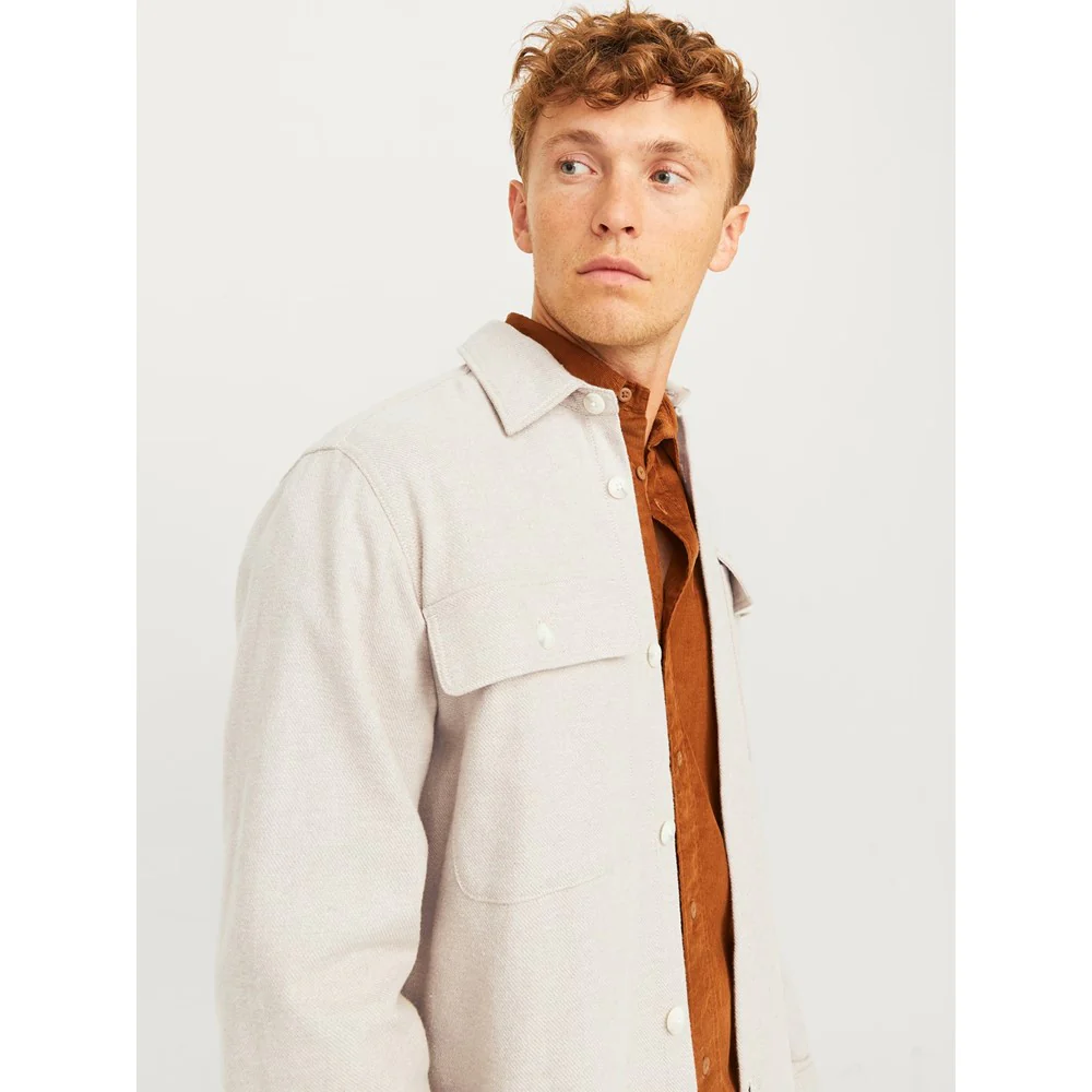 Jack & Jones Raymond Melange Long Sleeve Shirt - Image 3