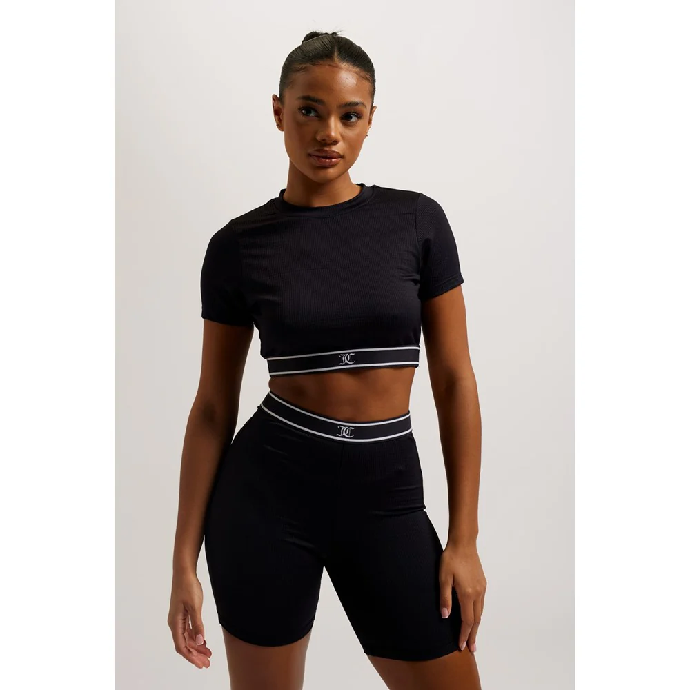 Juicy Couture Rayon Rib Cycling Shorts - Image 4