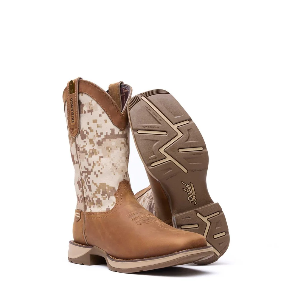 Durango Rebel Desert Camo Western Boots - Image 5