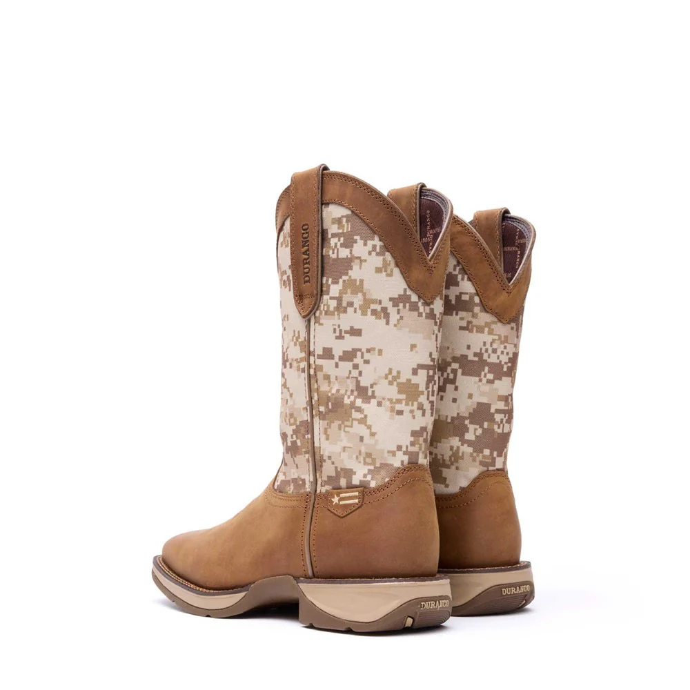 Durango Rebel Desert Camo Western Boots - Image 6