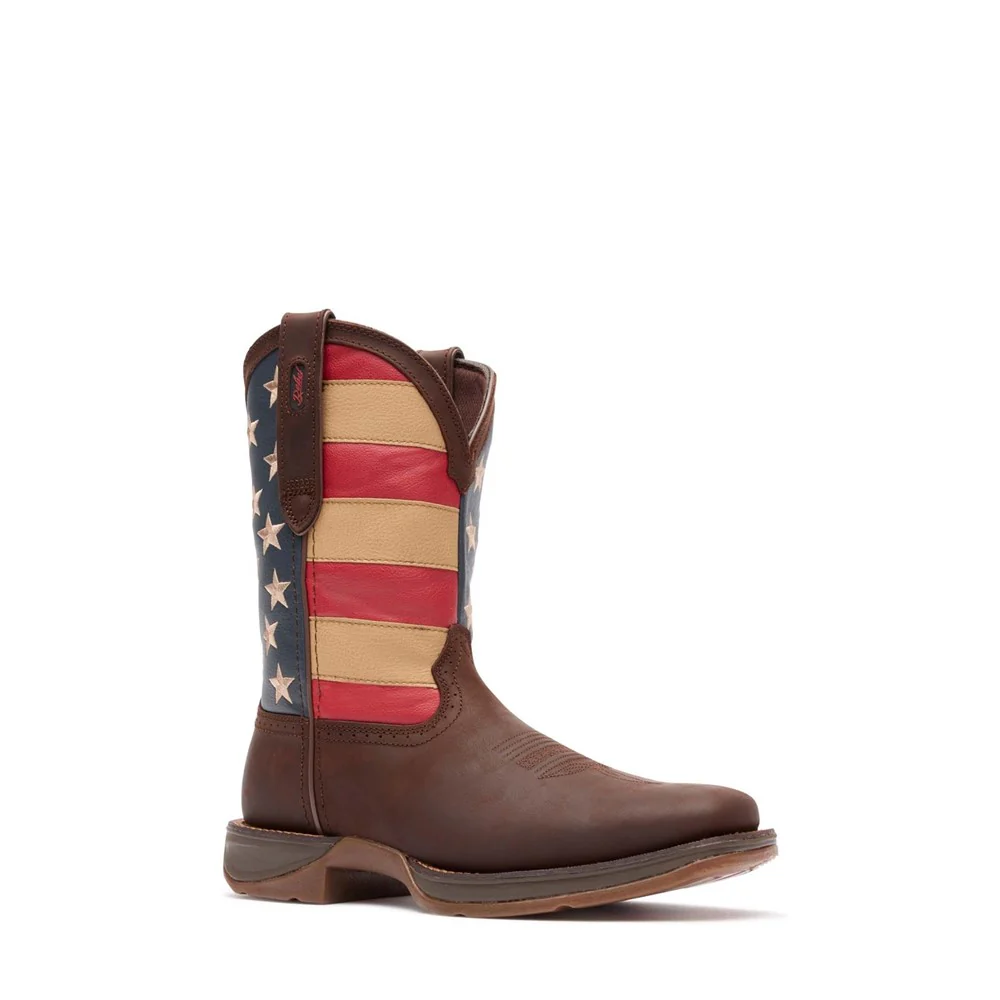 Durango Rebel Patriotic Western Flag Boots - Image 2