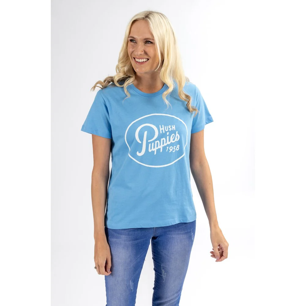 Hush Puppies Retro Script Tee - Image 3