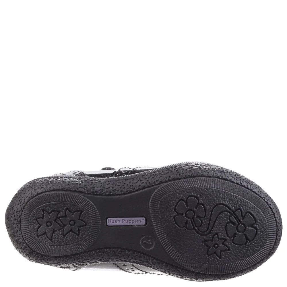Hush Puppies Rina Patent Junior School Shoes - Image 4