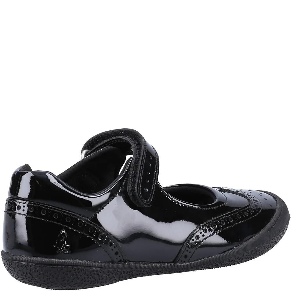 Hush Puppies Rina Patent Senior School Shoes - Image 2