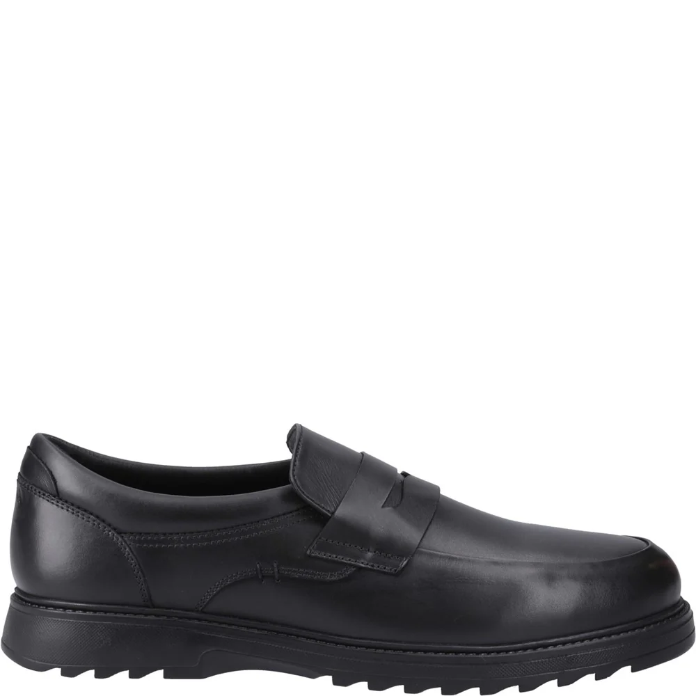 Hush Puppies Rocco Loafer XL Senior School Shoes - Image 5
