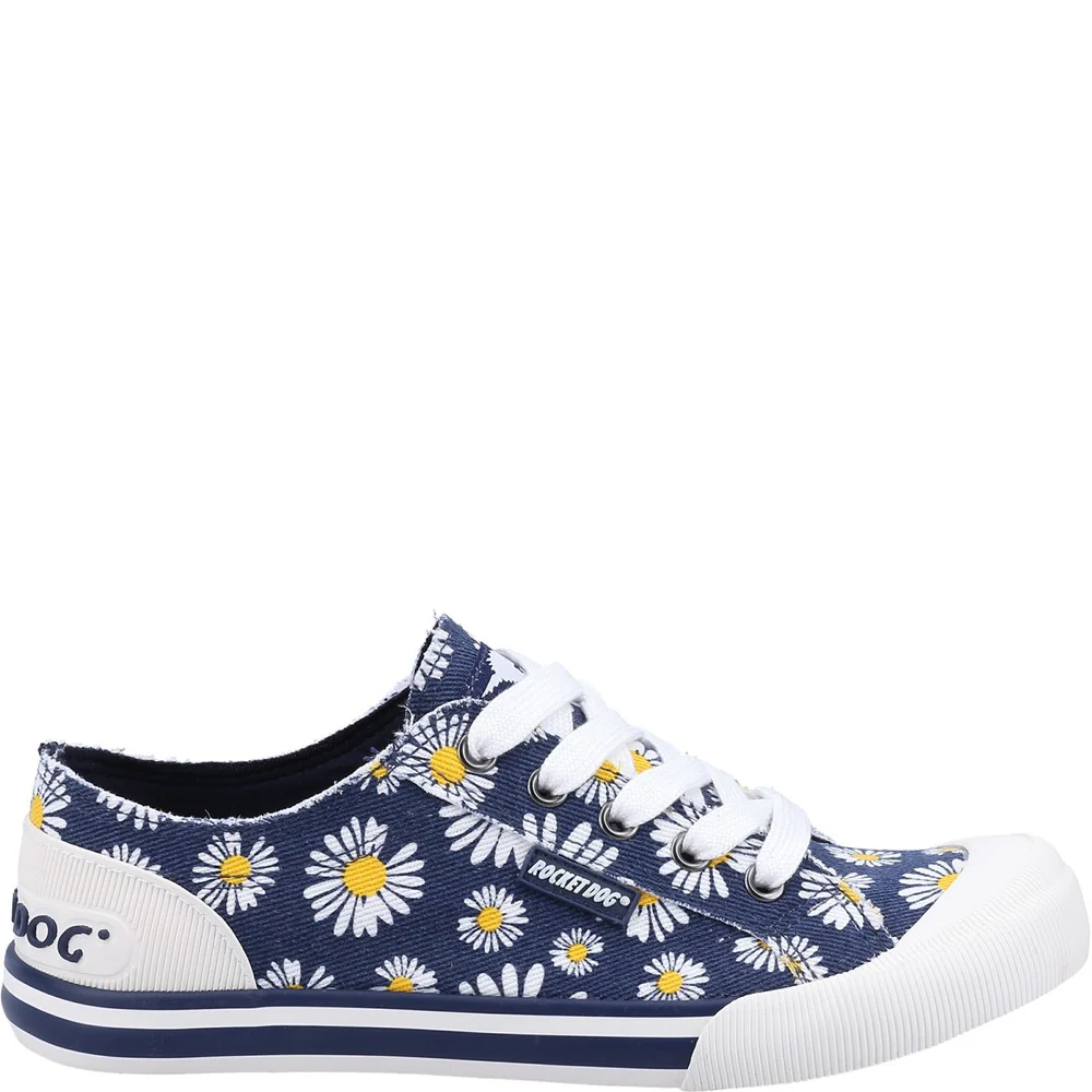 Rocket Dog Jazzin Homer Daisy Lace Up Trainer - Image 4