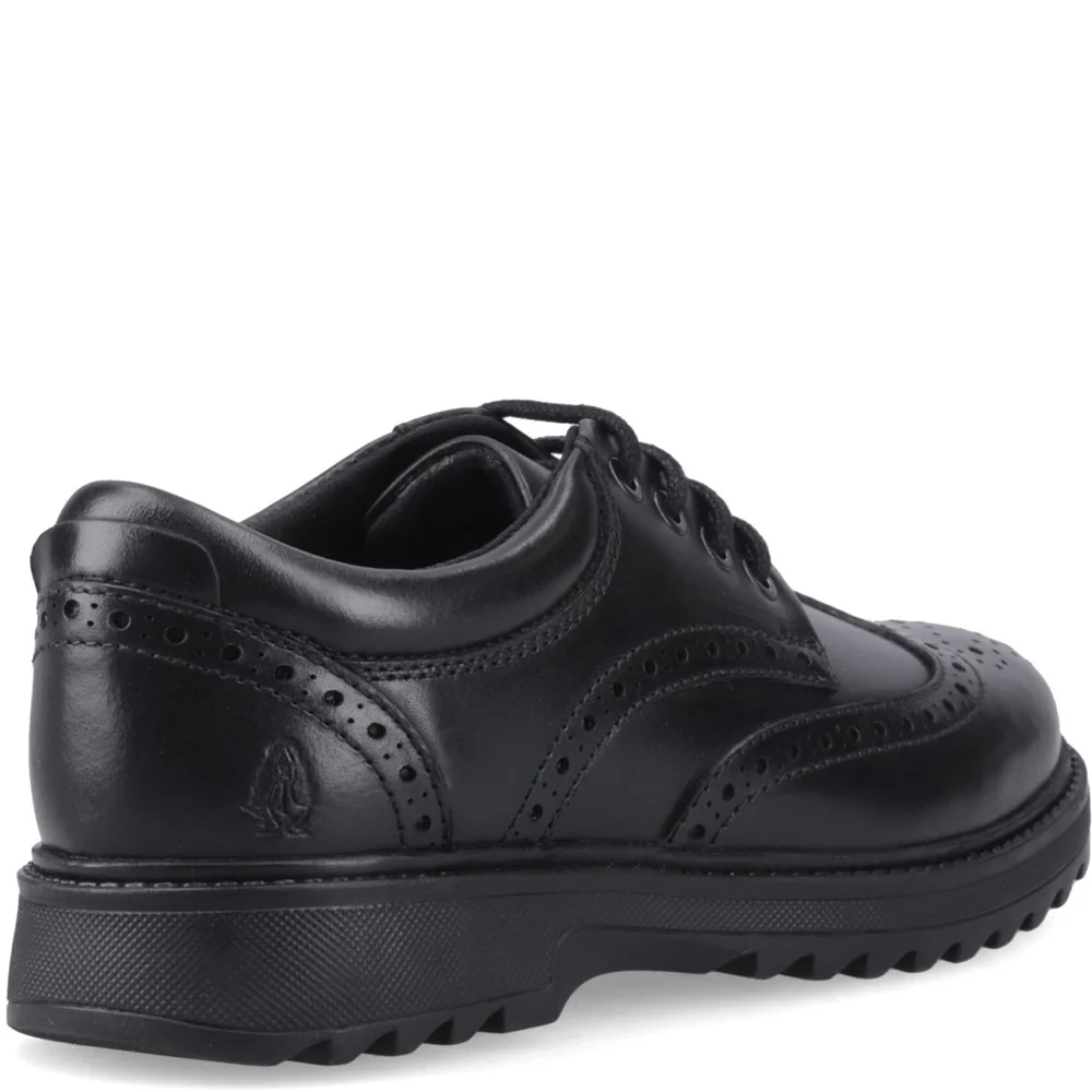 Hush Puppies Romeo Brogue Junior School Shoes - Image 2