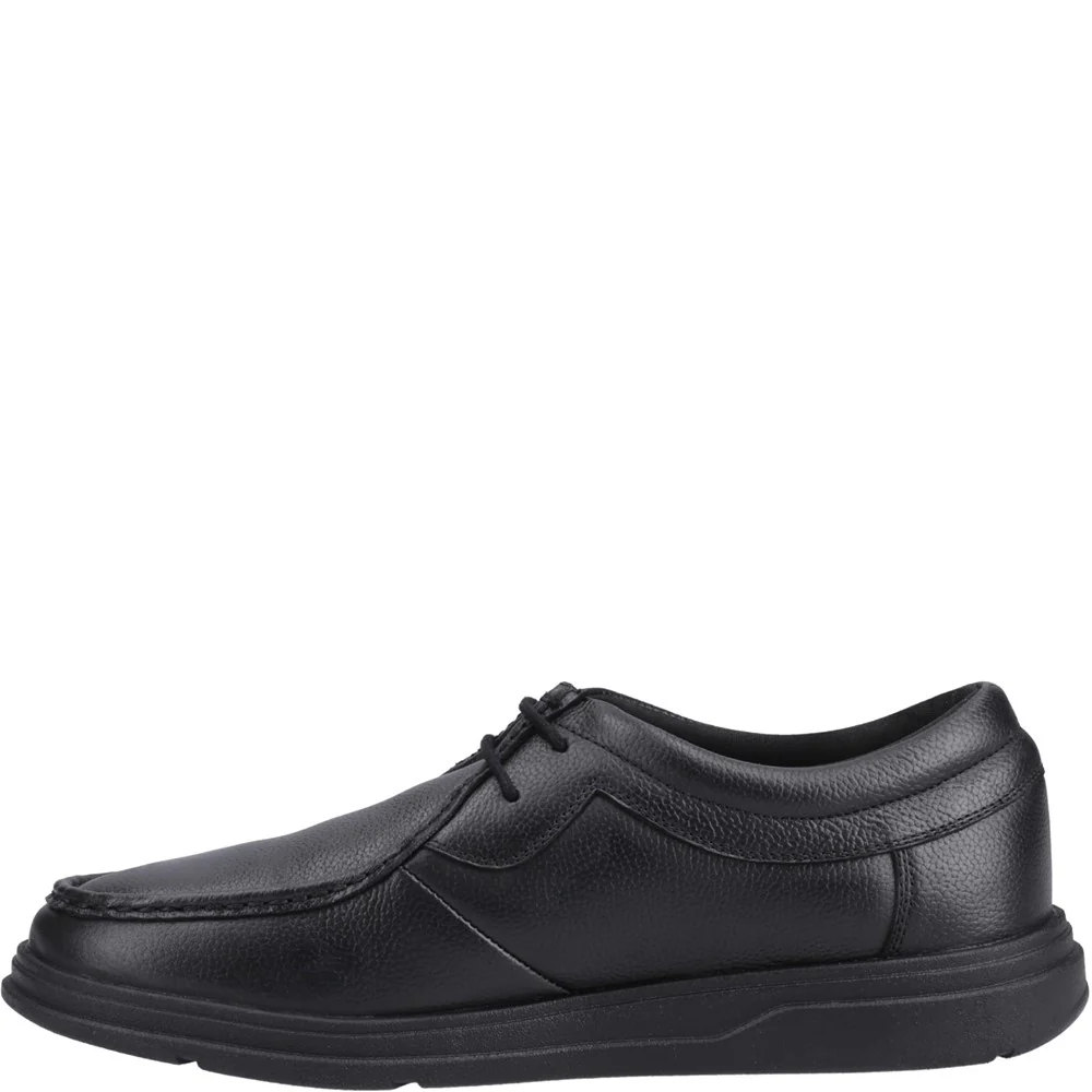 Hush Puppies Ronan Mocc Toe Senior School Shoes - Image 4