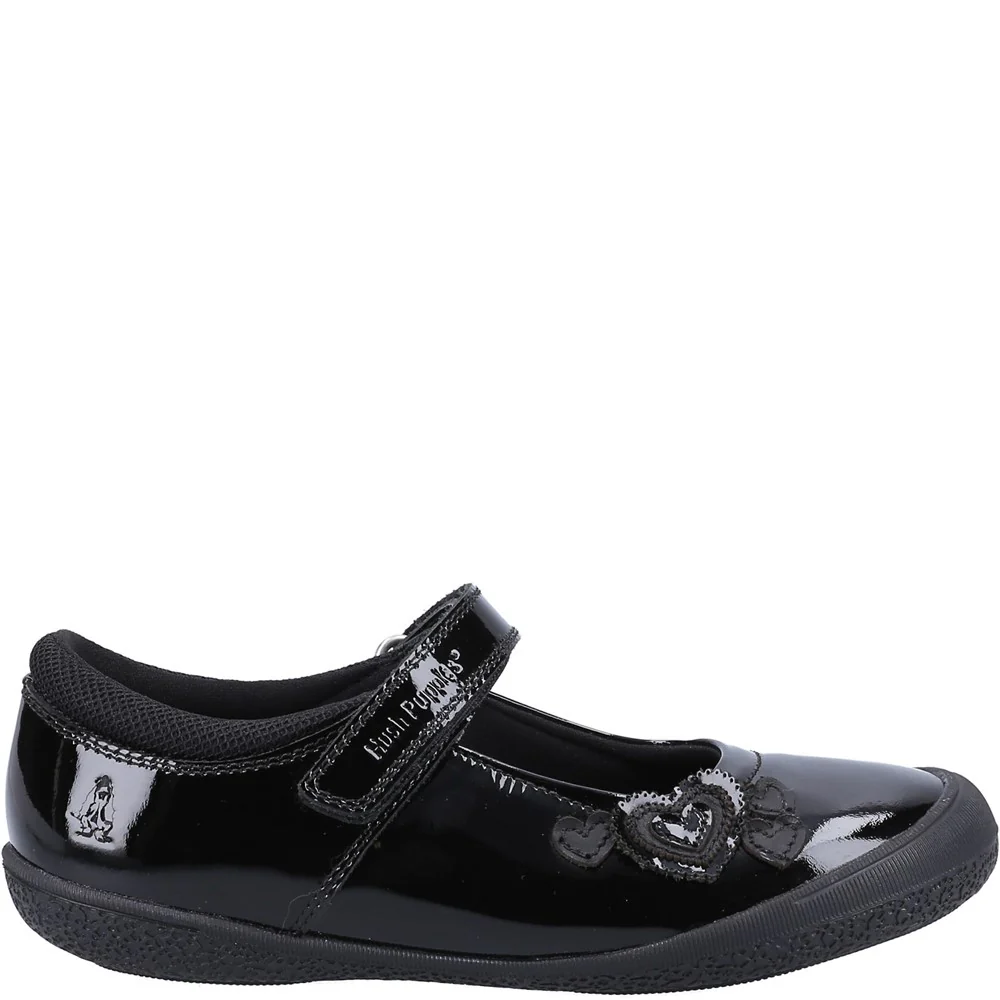 Hush Puppies Rosanna Junior Patent School Shoes - Image 4