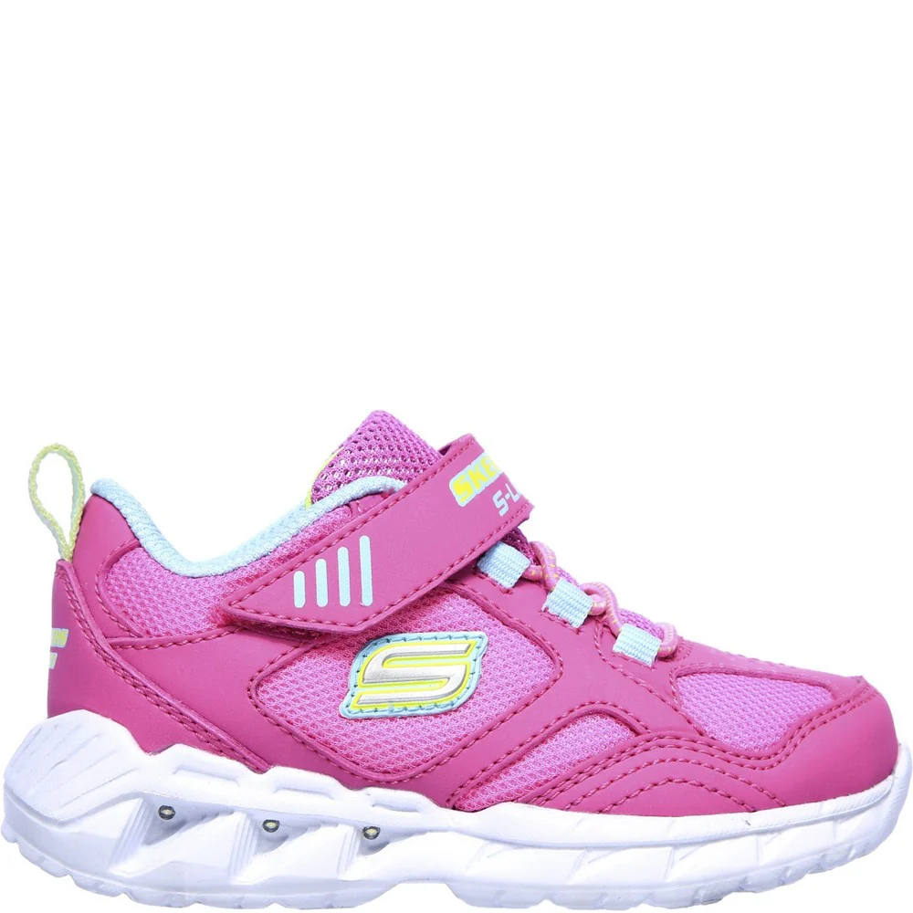 Skechers S Lights Magna-Lights Expert Level Touch Fastening Trainer - Image 3