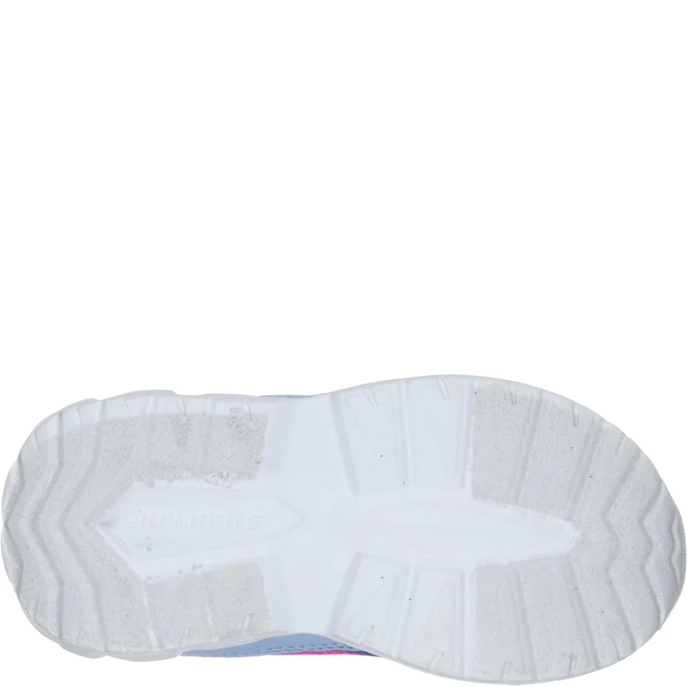 Skechers S Lights Magna-Lights Goal Achiever Touch Fastening Trainer - Image 2