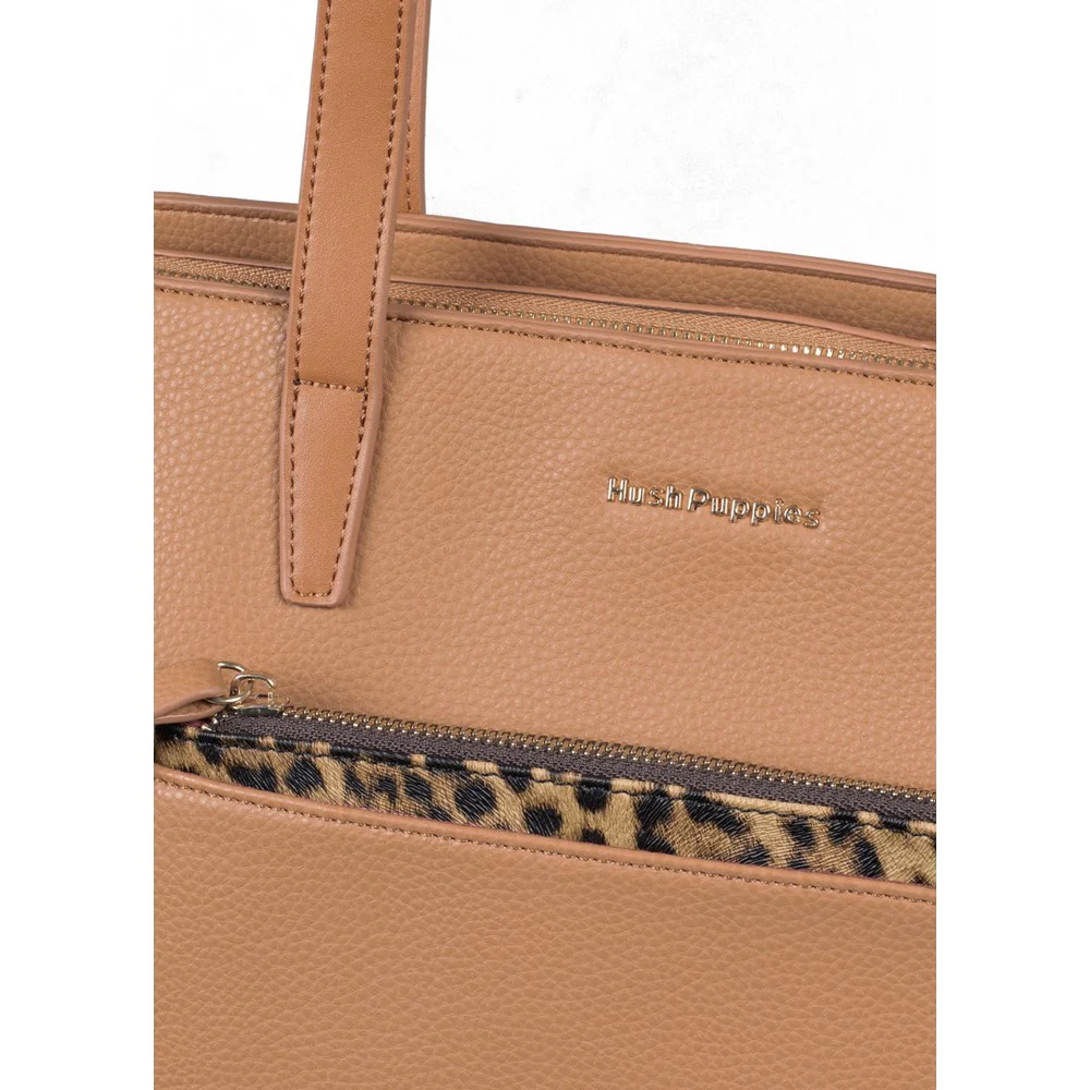 Hush Puppies Sadie Leopard Tote Bag - Image 5