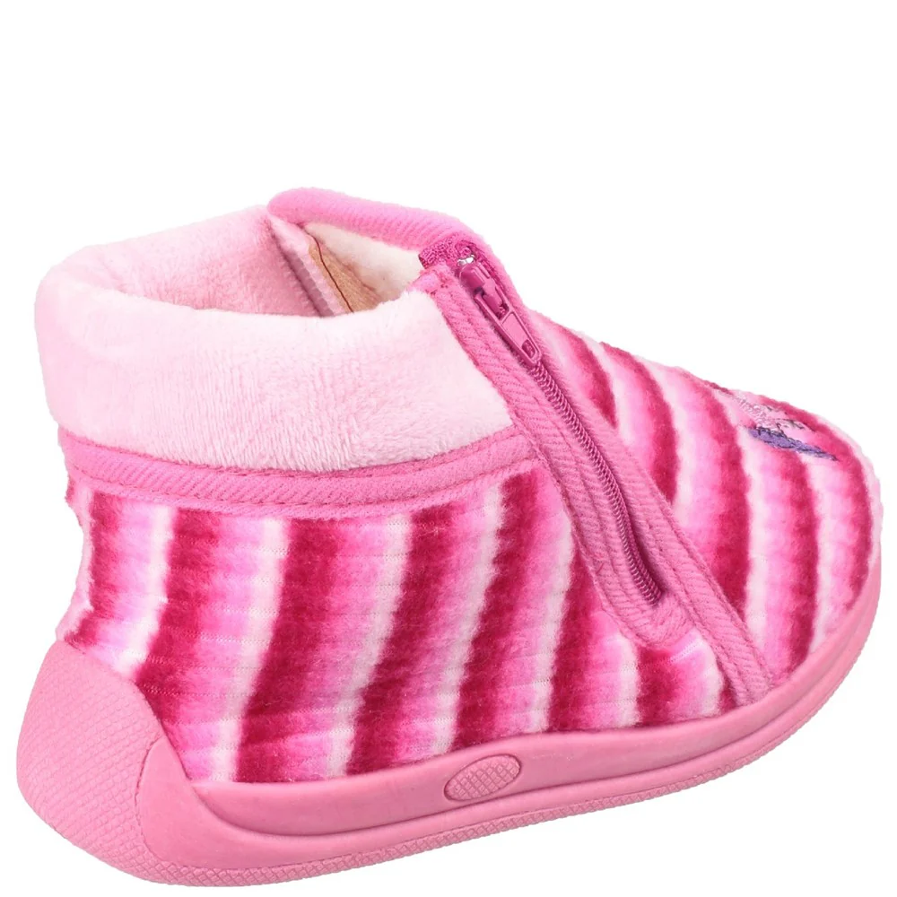 Mirak Safari Zip Up Bootie Slipper - Image 2