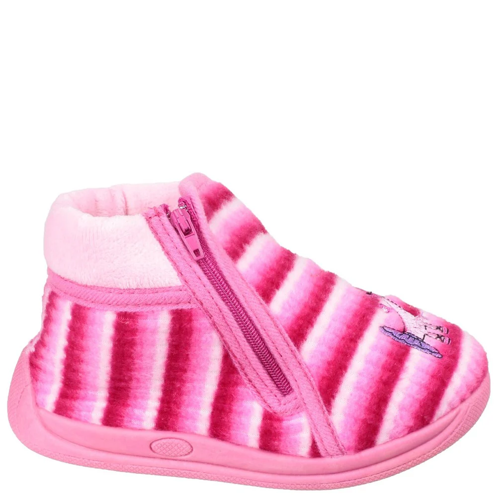 Mirak Safari Zip Up Bootie Slipper - Image 5