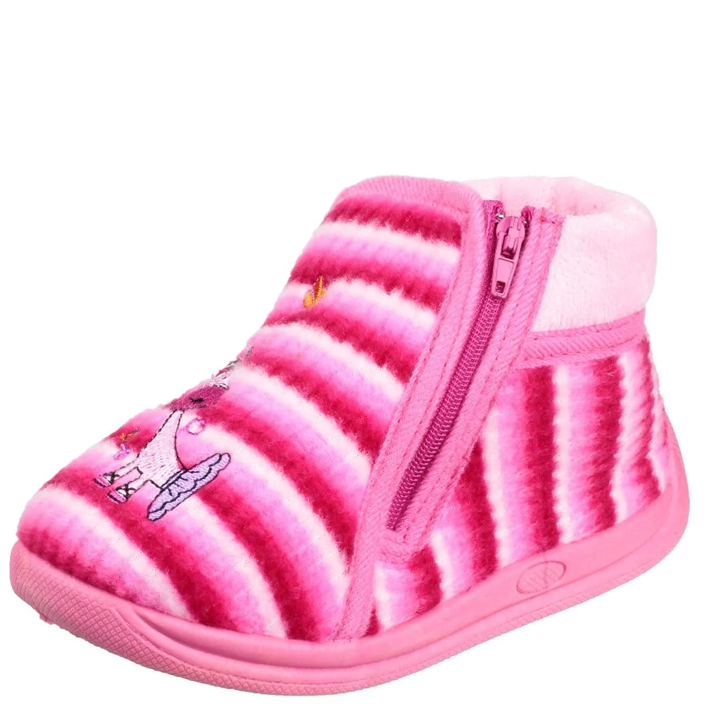 Mirak Safari Zip Up Bootie Slipper - Image 6