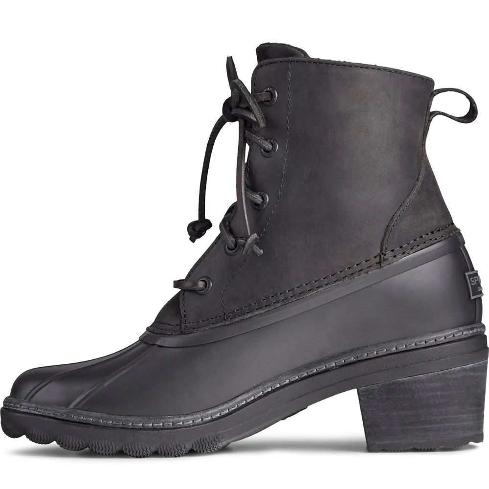 Sperry Saltwater Heel Fashion Ankle Boots - Image 6