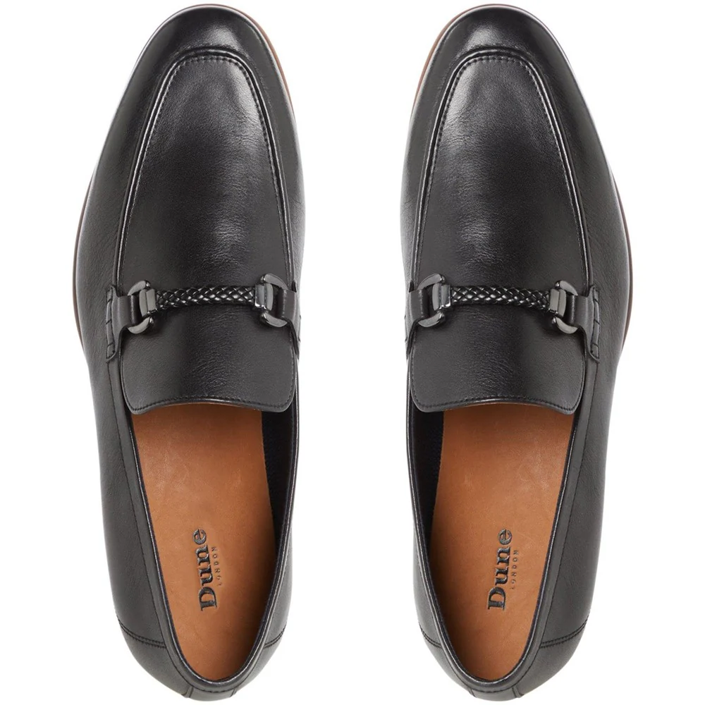 Dune Santino Woven Trim Loafers - Image 6