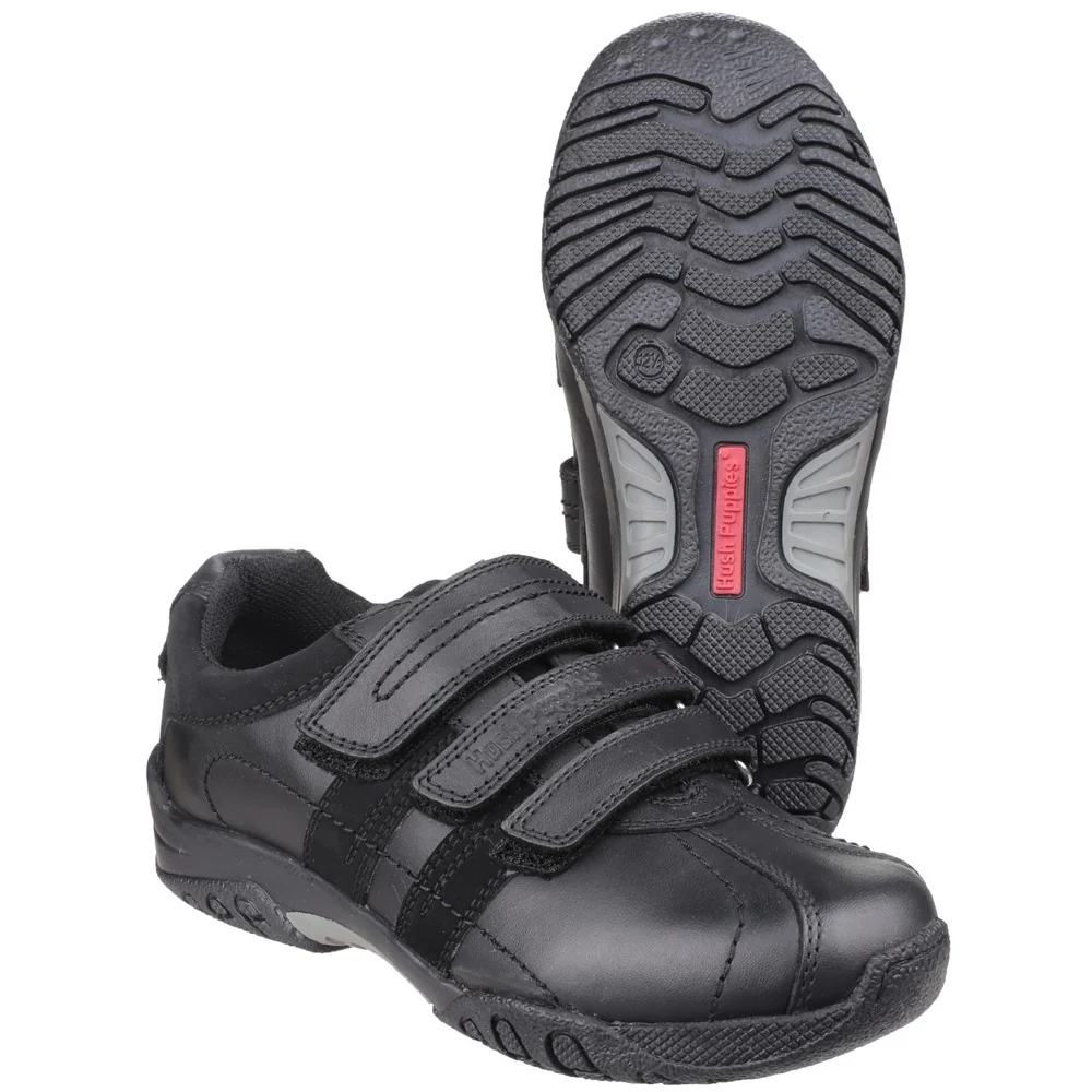 Hush Puppies Seb Junior School Shoe - Image 3