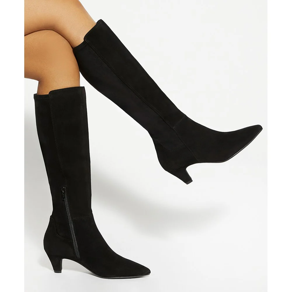 Dune Sera Wide Fit Long Boots - Image 6